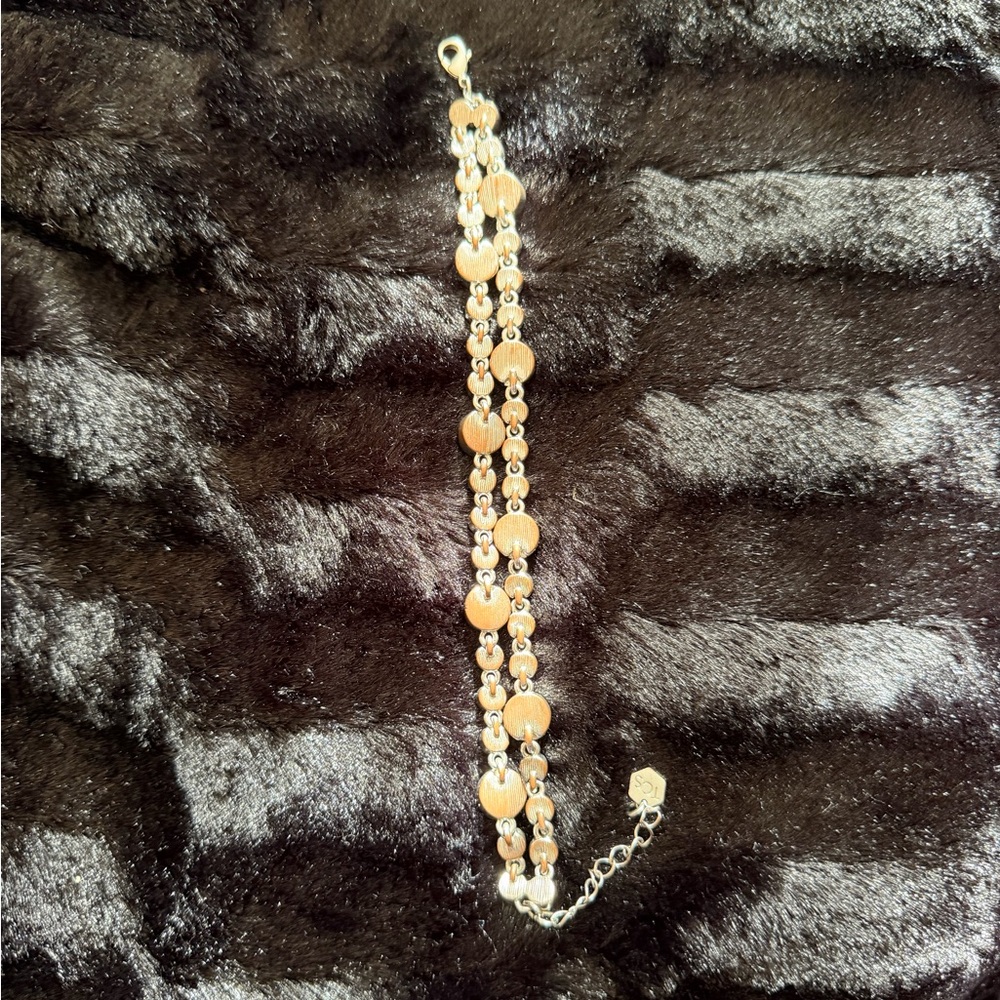 Touchstone Crystal by Swarovski Aurora Borealis Ice Bracelet “Retired” - Picture 2 of 3